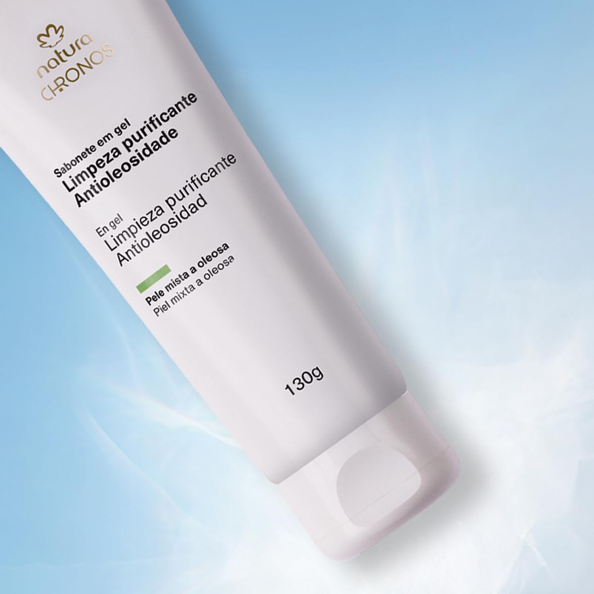 Natura - Linha Chronos - Limpeza Purificante Antioleosidade 130 g